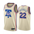 Thybulle #22 76ers Cream Jersey