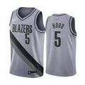 Nike Hood Blazers Gray Jersey