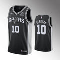 nike frost DeRozan Spurs Black Jersey