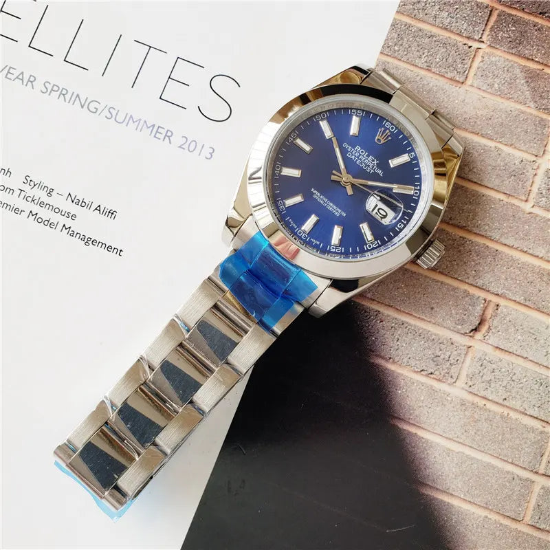 Rolex Datejust Blue Dial oyster - Hình 2