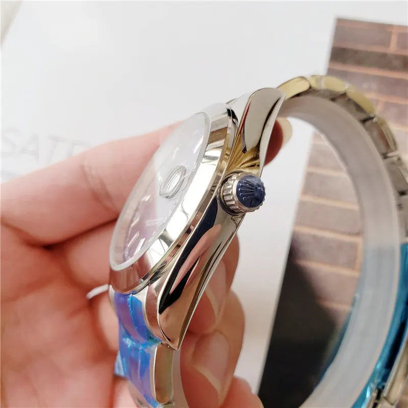 Rolex Datejust Blue Dial oyster - Hình 4
