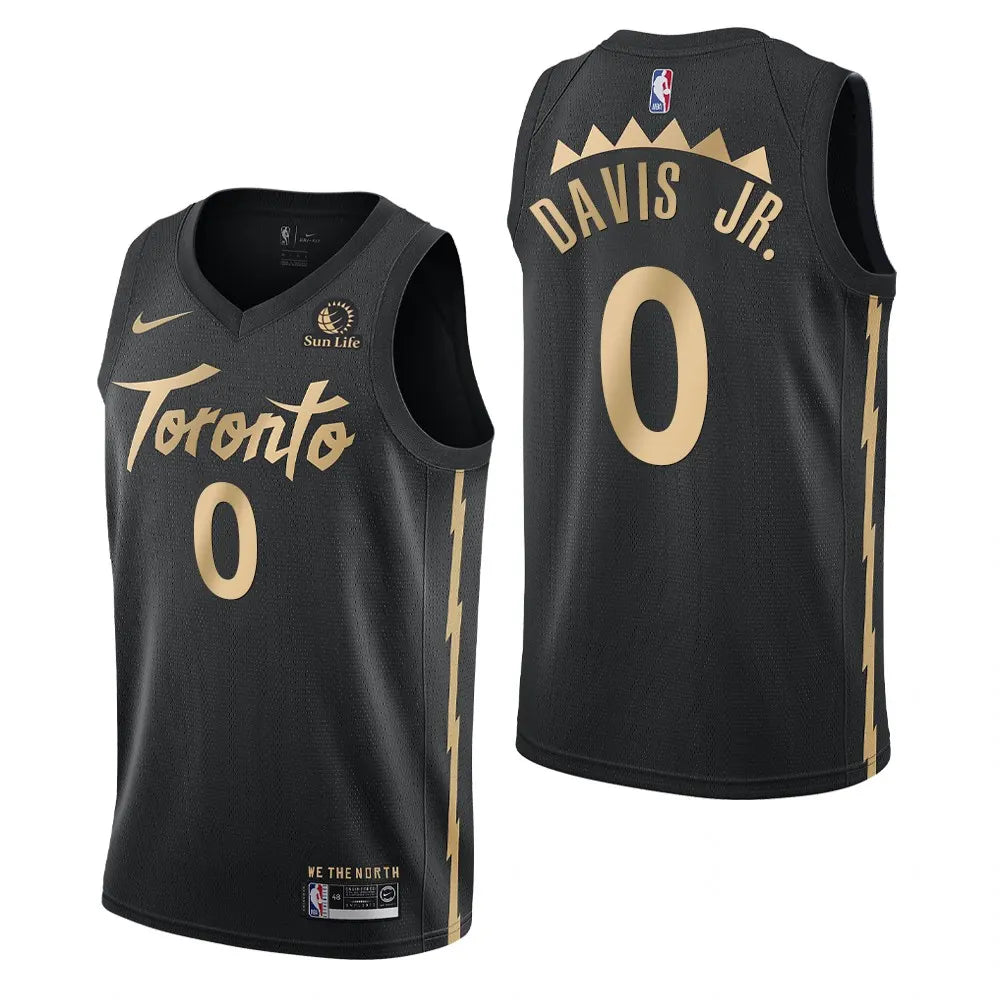 Davis Jr. Raptors Black Jersey