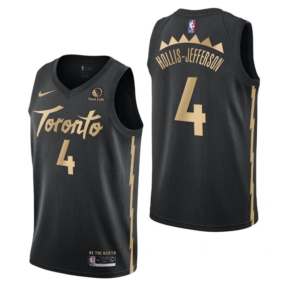 Hollis-Jefferson Raptors Black Jersey