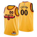 Hawks Gold Custom Jersey