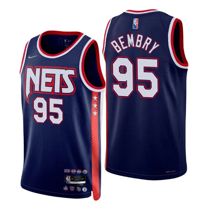 Bembry #95 Nets Jersey