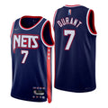 nike Durant Nets Navy Jersey