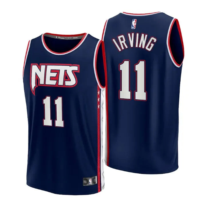 fanatics Irving Nets Navy Jersey