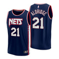fanatics Aldridge Nets Navy Jersey