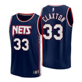 Claxton #33 Nets Navy Jersey
