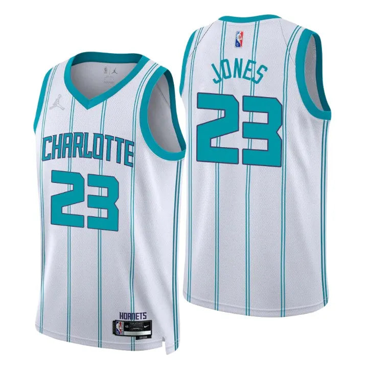 Jordan Hornets White Jersey