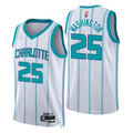 Jordan Washington Hornets White Jersey