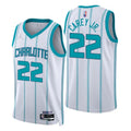 Jordan Carey Jr. Hornets White Jersey