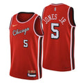 nike Jones Jr. Bulls Red Jersey