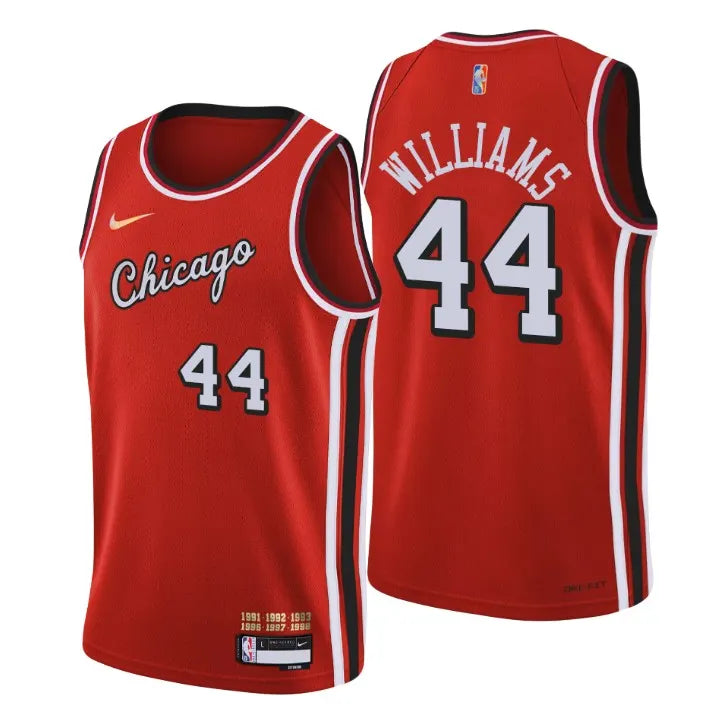 Nike Bulls Stacey King Red Jersey
