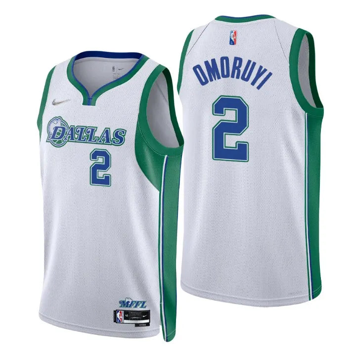 Omoruyi Mavericks White Jersey