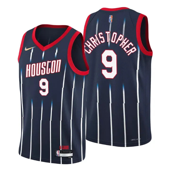 Christopher Rockets Navy Jersey