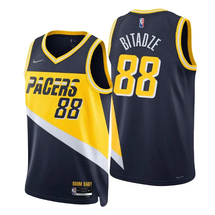 Bitadze Pacers Nike Jersey