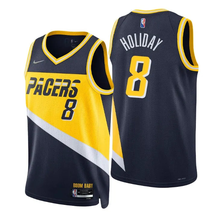 Pacers Holiday Navy Jersey