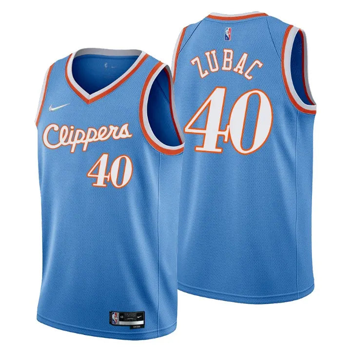 light Zubac Clippers Nike Jersey