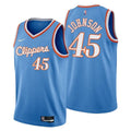 Johnson Clippers Blue Jersey