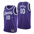 Jordan Lakers Purple Jersey