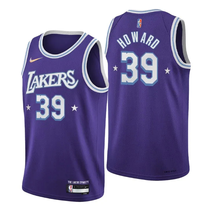 Lakers Howard #39 Purple Jersey