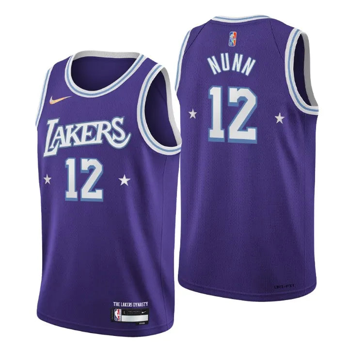 Nunn Lakers Purple Jersey