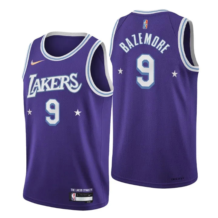 Nike Bazemore Lakers Purple Jersey