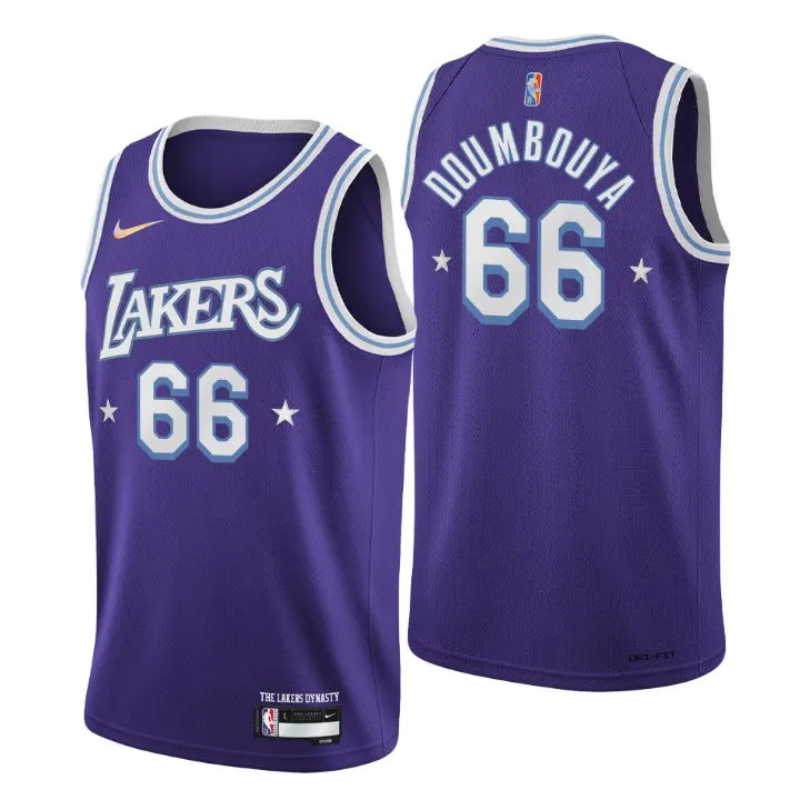 Doumbouya Lakers Purple Jersey