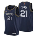 Jones Grizzlies Navy Jersey nike
