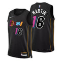 miami Nike Heat Martin Black Jersey