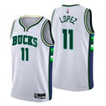 association Nike Lopez Bucks White Jersey