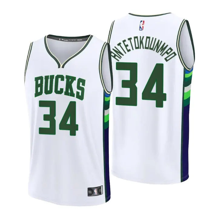 Giannis Antetokounmpo Bucks Jersey fanatics