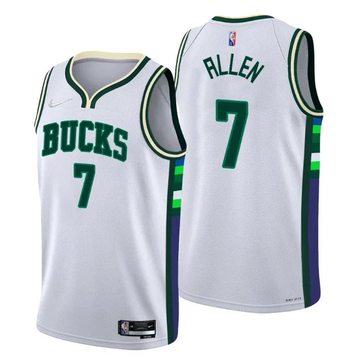 Grayson Allen Bucks Jersey nike white