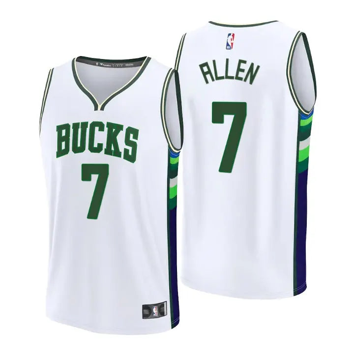 Fanatics Allen Bucks White Jersey