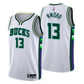 Nwora Bucks White Jersey