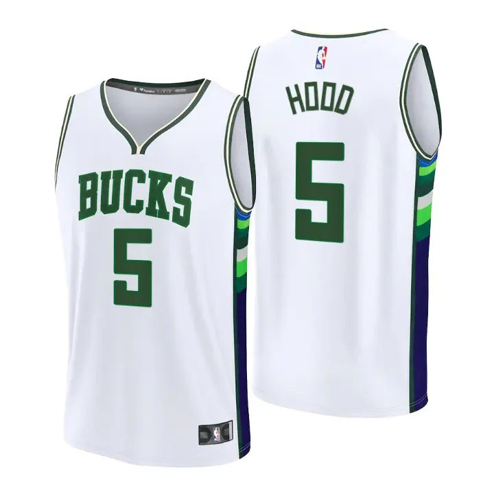Hood Bucks White Jersey
