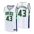 fanatics Antetokounmpo Bucks White Jersey