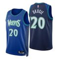 Okogie Wolves Blue Jersey