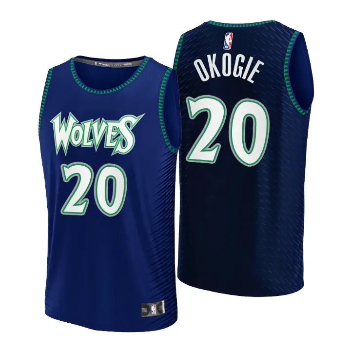 Fanatics Okogie Wolves Jersey