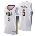 Nike Pelicans Jones White Jersey