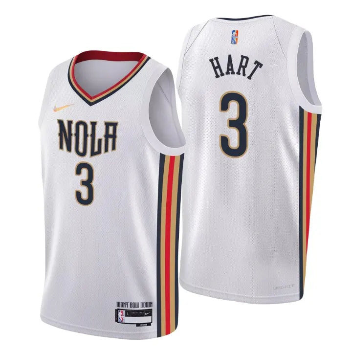 Nike Hart #3 Pelicans Jersey
