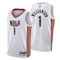 Pelicans Williamson White Jersey nike