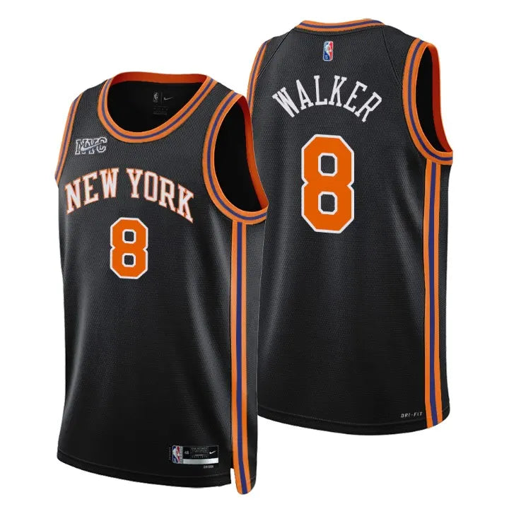 Walker Knicks Black Jersey