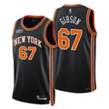 Gibson Knicks Black Jersey
