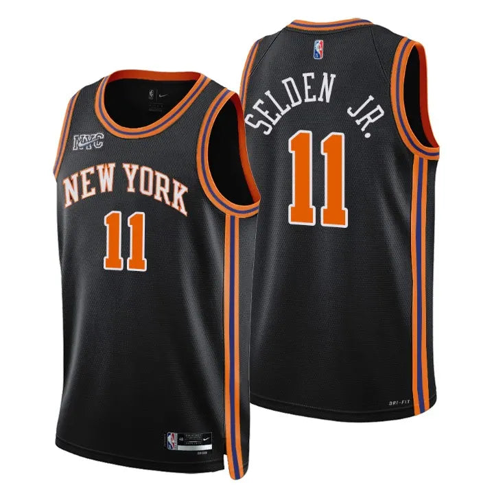 Selden Knicks Black Jersey