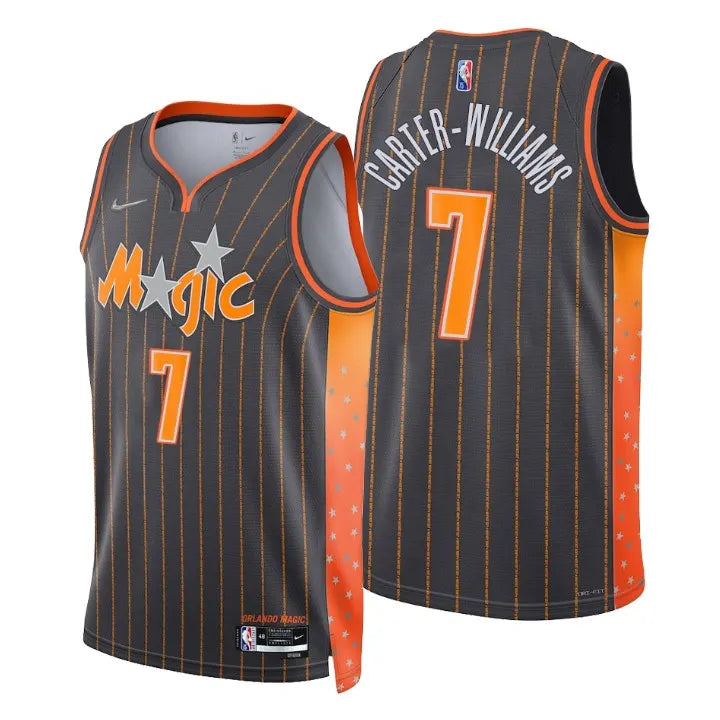 Carter-Williams Magic Jersey Gray