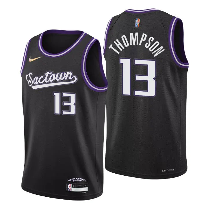 Thompson Kings Black Jersey