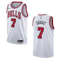 nike Dragic Bulls White Jersey