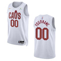 Cavaliers White Custom Jersey nike